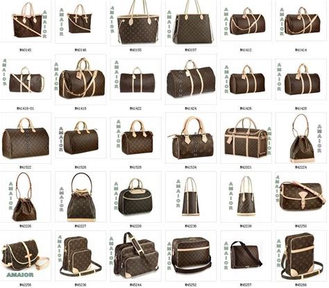 lv bags types